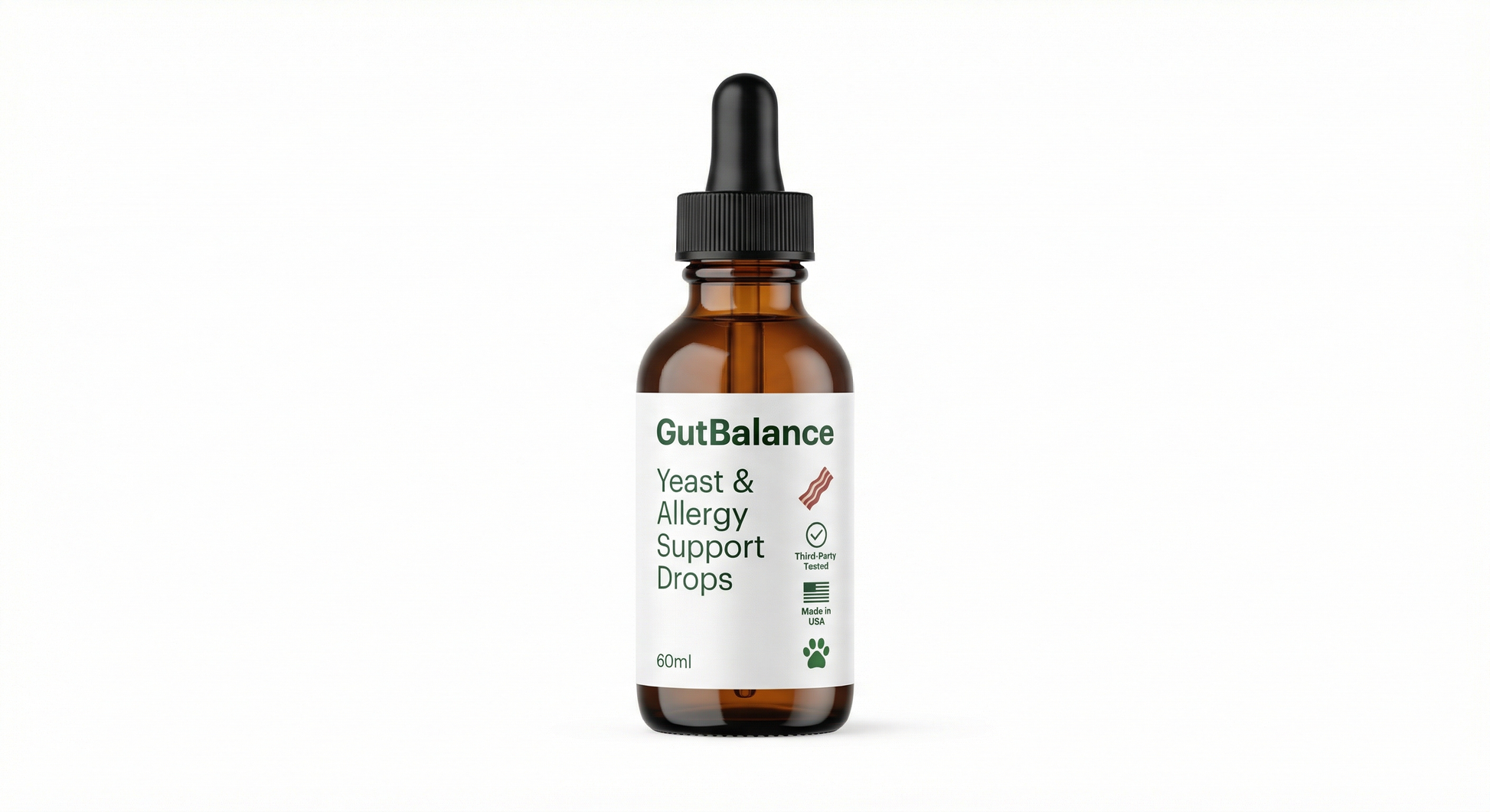 GutBalance Yeast Drops Premium Bottle